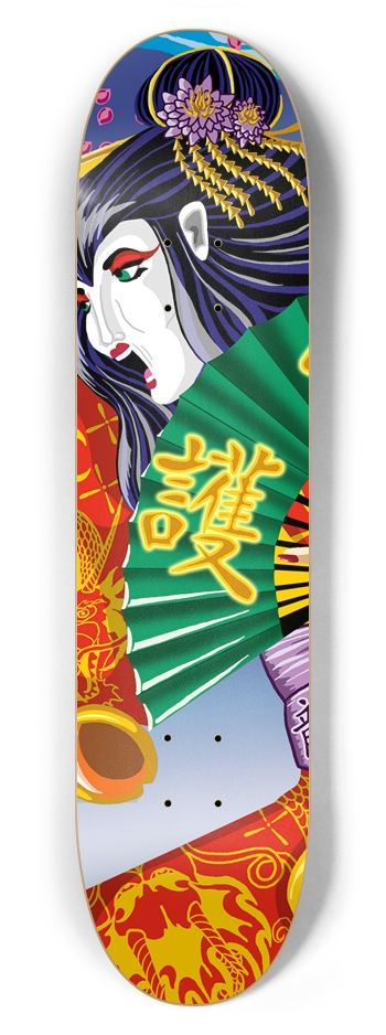 Geisha 7 5/8" Deck 7-5/8 Skateboard Deck