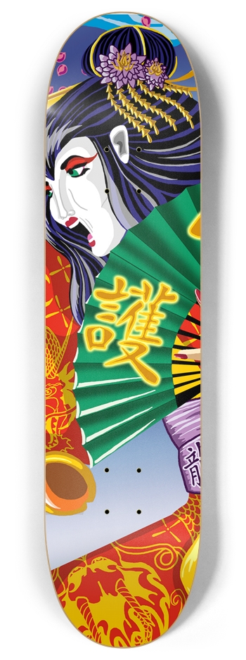 Geisha 8" Deck 8 Inch Skateboard Deck
