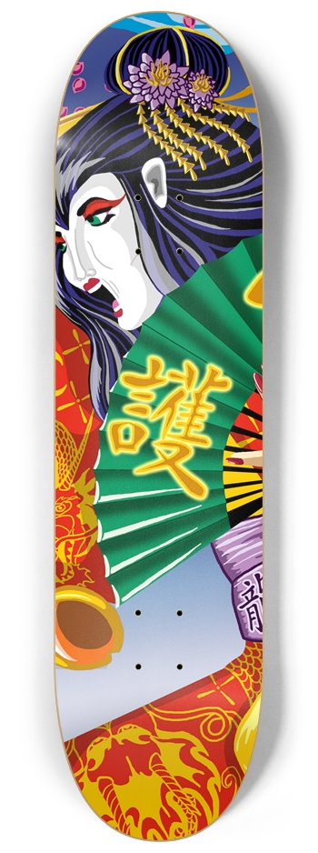 Geisha 8 1/4" Deck 8-1/4 Skateboard Deck