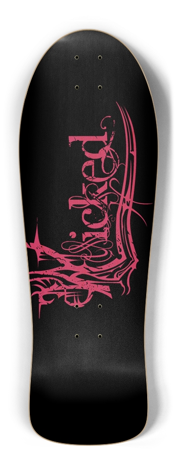Wicked Pink Old School Deck Old School Shape