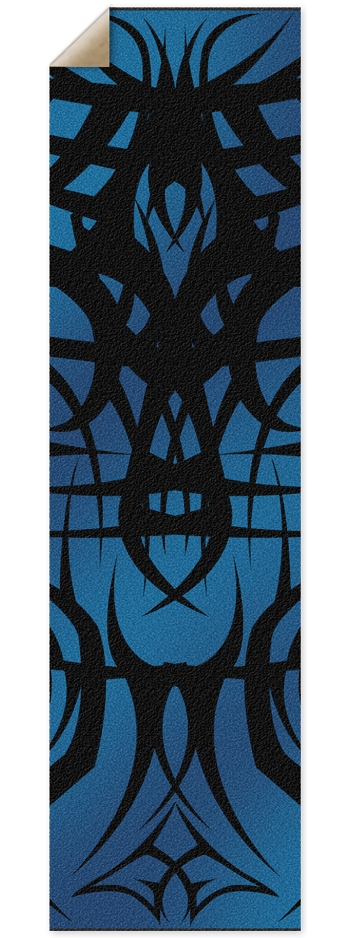 Blue Tribal Grip Tape 9 x 33 Inch Griptape