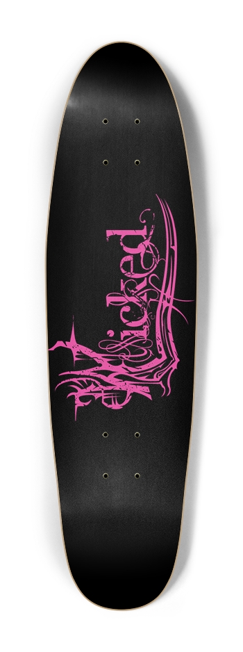 Wicked Pink Cruiser Deck Cruiser Shape