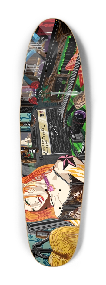 Phoenix Rockstar Cruiser Deck Cruiser Shape