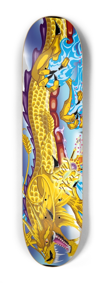Golden Dragon 7 1/4" Deck 7-1/4 Mini/Kid Skateboard