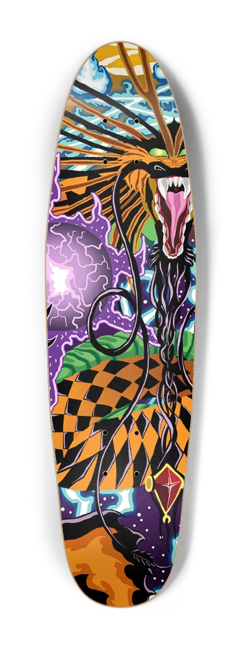 Halloween Dragon Cruiser Deck Cruiser Shape