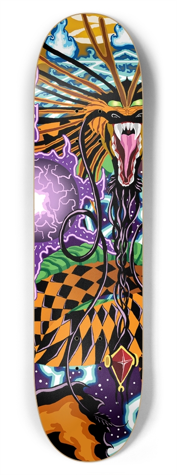 Halloween Dragon 7 3/4" Deck 7-3/4 Skateboard Deck