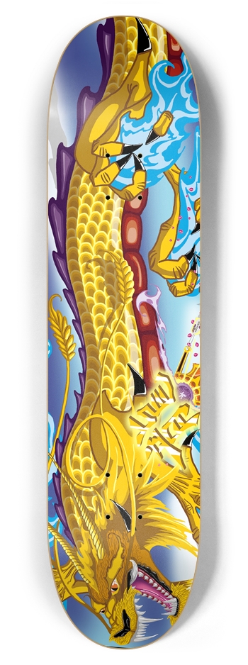 Golden Dragon 7 7/8" Deck 7-7/8 Skateboard Deck