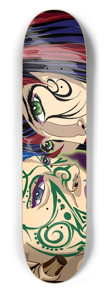 Punk Goth 7 1/2" Deck 7-1/2 Skateboard Deck