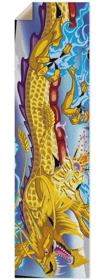 Golden Dragon Grip Tape 9 x 33 Inch Griptape