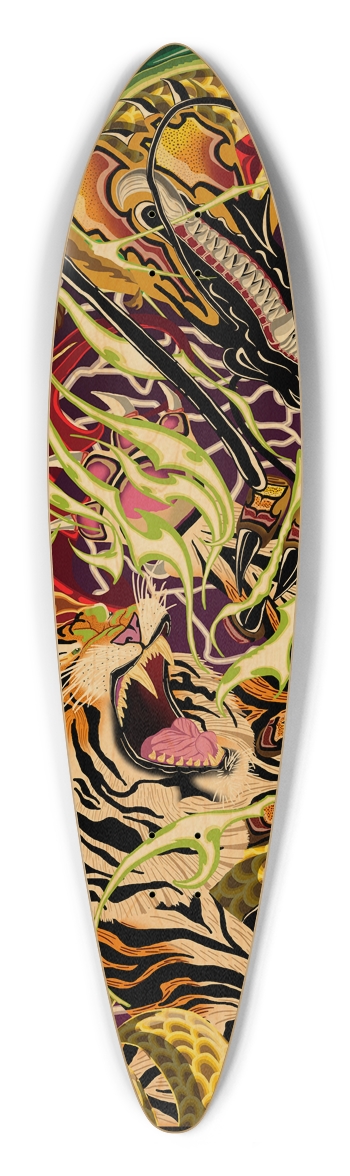 Dance Of Ascension Pintail Longboard Deck Pintail Longboard