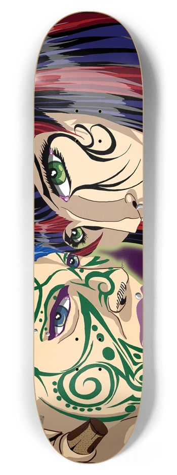 Punk Goth 7 7/8" Deck 7-7/8 Skateboard Deck