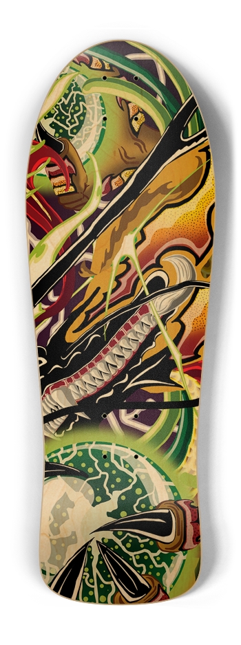 Grinning Dragon Old School Deck Old School Shape