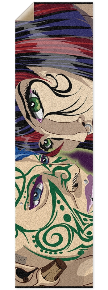 Punk Goth Grip Tape 9 x 33 Inch Griptape