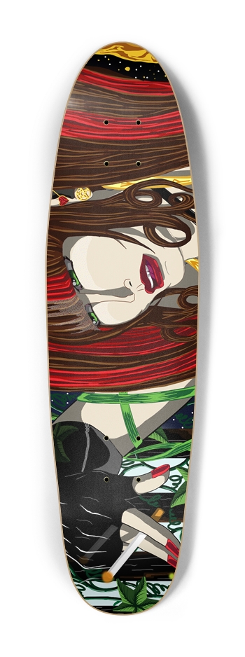 Sara Rose w/ Cigarette Cruiser Deck Cruiser Shape