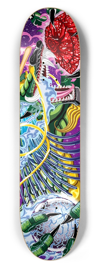 Dragon Of The Rose 7 5/8" Deck 7-5/8 Skateboard Deck