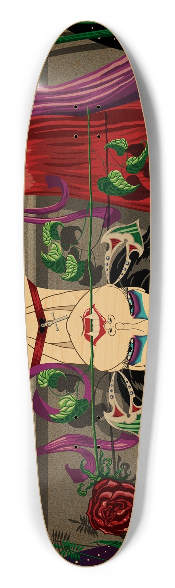 Eternal Seduction Longboard Deck Longboard Shape
