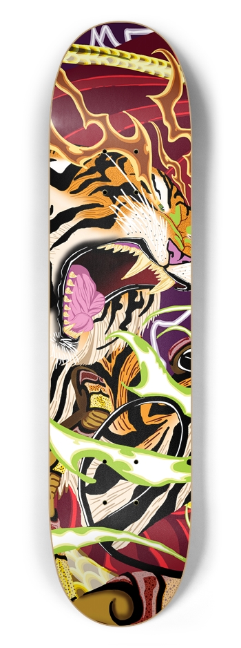 Tiger 7 1/2" Deck 7-1/2 Skateboard Deck