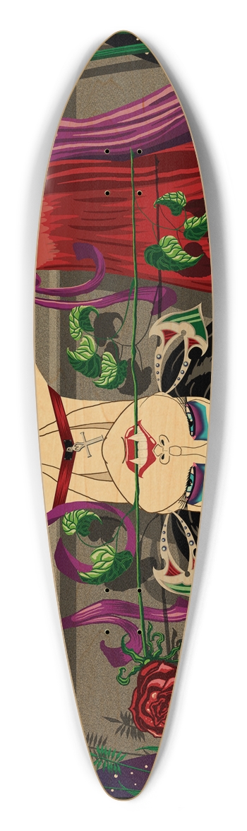 Eternal Seduction Pintail Longboard Deck Pintail Longboard
