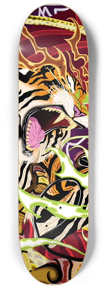 Tiger 8 1/4" Deck 8-1/4 Skateboard Deck