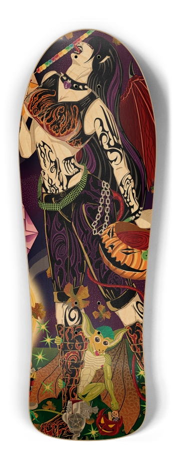 Hex Old School Deck Old School Shape