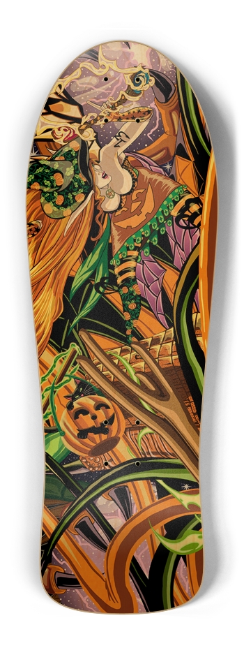 Cassandra Rides The Halloween Dragon Old School De Old School Shape