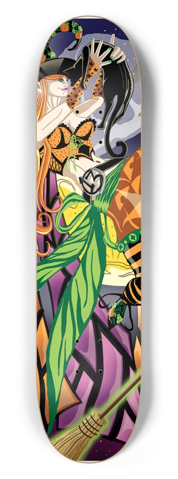 Cassandra The Witch Fairy 7 1/2" Deck 7-1/2 Skateboard Deck