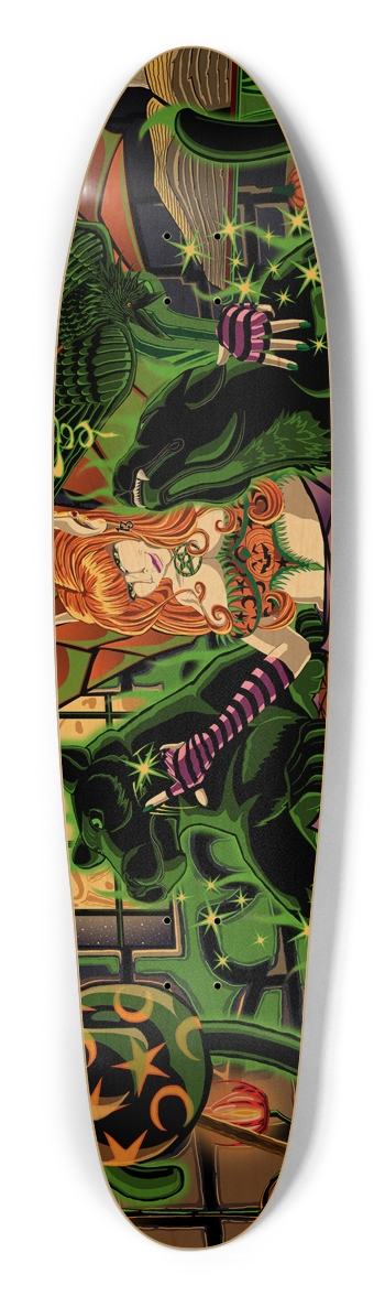 Work Your Inner Magic Longboard Deck Longboard Shape