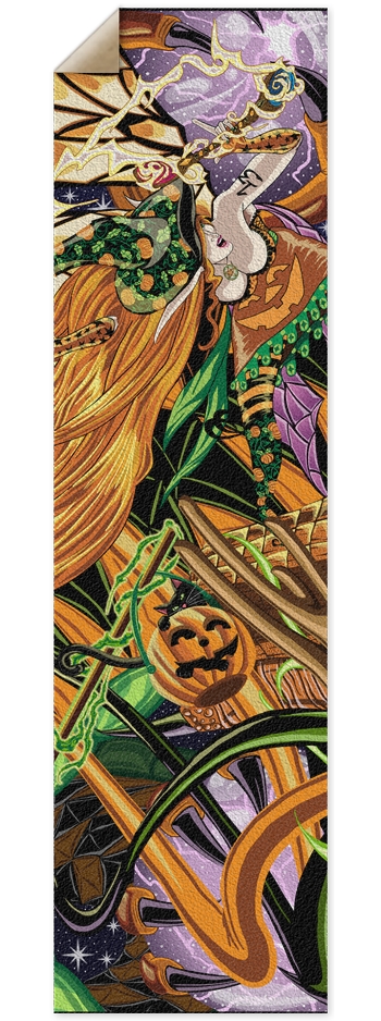 Cassandra Rides The Halloween Dragon Grip Tape 9 x 33 Inch Griptape