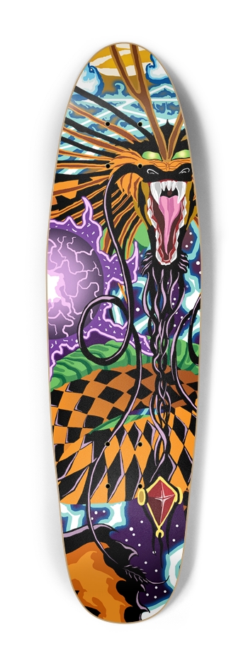 Halloween Dragon Cruiser Deck Cruiser Shape
