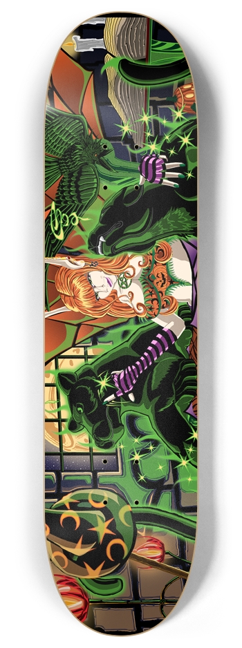 Work Your Inner Magic 8" Deck 8 Inch Skateboard Deck