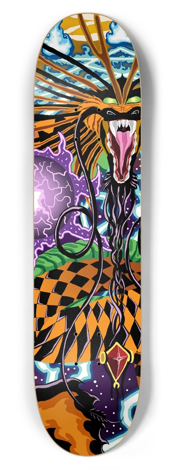 Halloween Dragon 7 3/4" Deck 7-3/4 Skateboard Deck