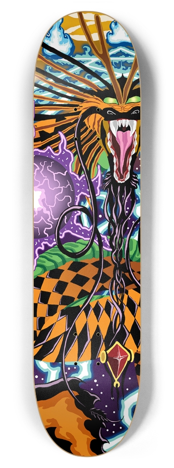 Halloween Dragon 7 7/8" Deck 7-7/8 Skateboard Deck