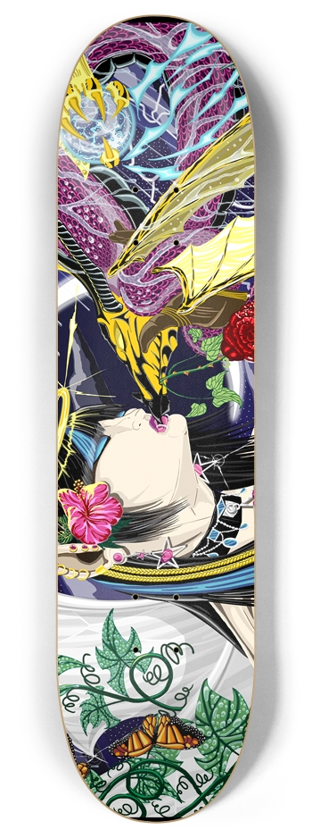 Kiss Of The Dragon 8" Deck 8 Inch Skateboard Deck