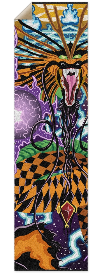 Halloween Dragon Grip Tape 9 x 33 Inch Griptape