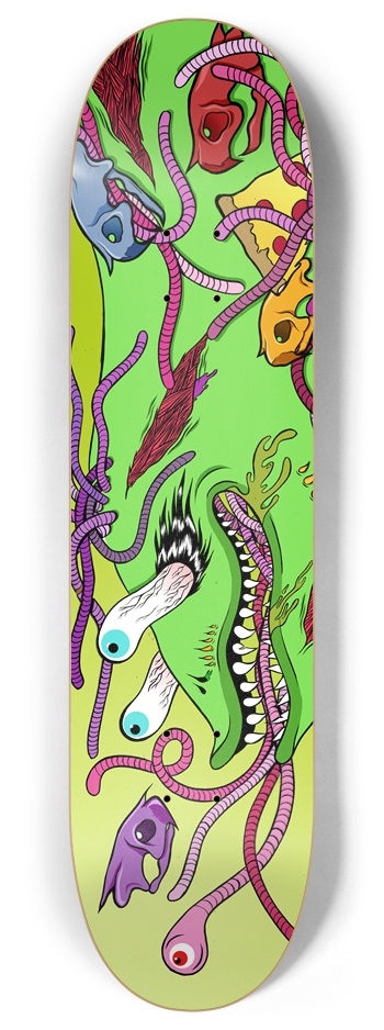 The Wyrm 8 Inch Skateboard Deck