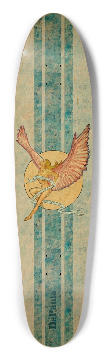 Heavens Custom Skateboard Longboard Shape