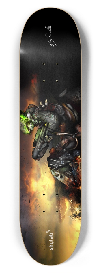 Dark 7 3/4 7-3/4 Skateboard Deck