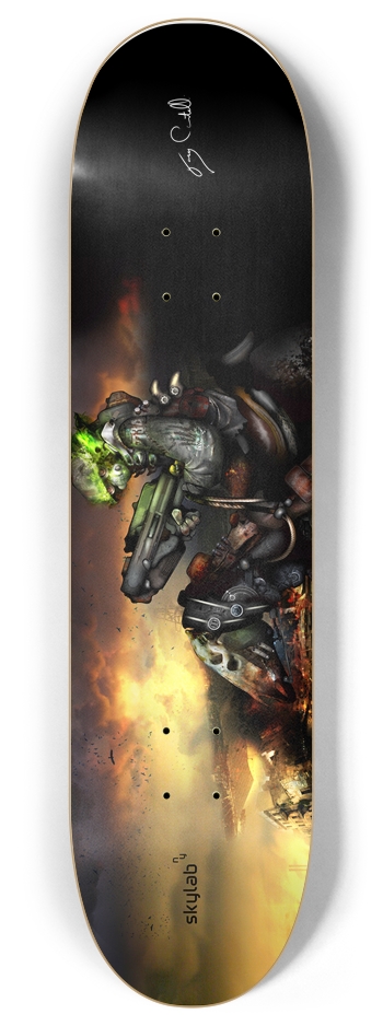 Dark Rider 8inch 8 Inch Skateboard Deck