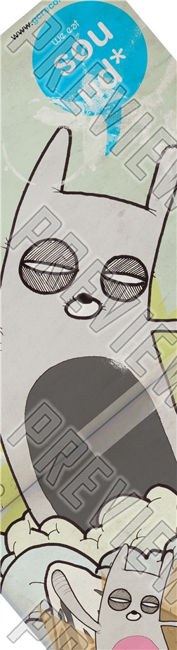 We Eat Sound 7-3/4 Skateboard Deck