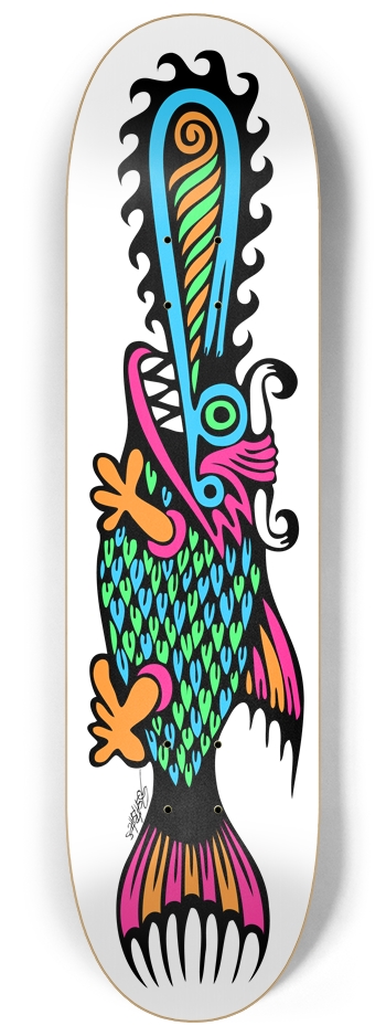 ripper fish 8-1/4 Skateboard Deck