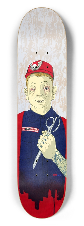 kill it 7-1/2 Skateboard Deck