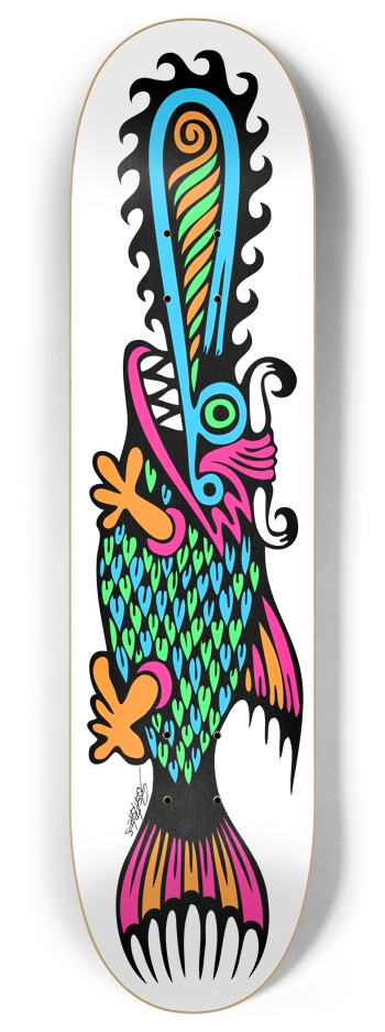 ripper fish 8 Inch Skateboard Deck