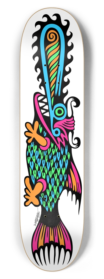 ripper fish 7-3/4 Skateboard Deck