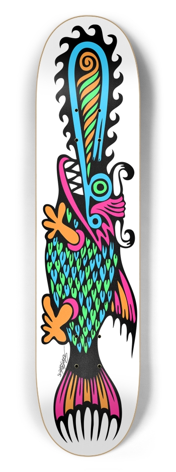 ripper fish 7-1/2 Skateboard Deck