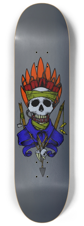 5:AM Times Tickin 8-1/4 Skateboard Deck