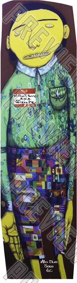 P.S.11 Gigante-for auction 8 Inch Skateboard Deck