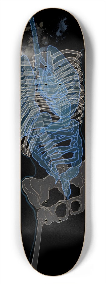 Famine - The Black Rider 7-3/4 Skateboard Deck