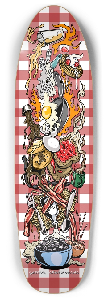 Breakfeast! Punk Nose Pool Shape