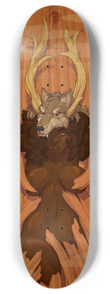 Natural fydbac 8 Inch Skateboard Deck