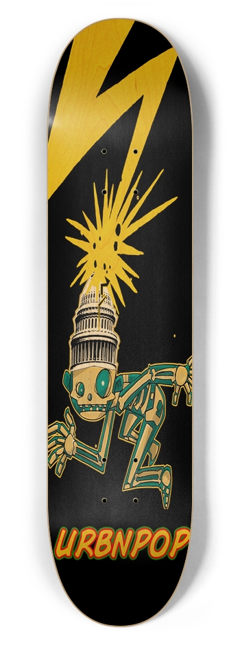Hr's gone Cray Cray 7-5/8 Skateboard Deck